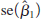  Suppose you have a sample of size <i>n</i> on three variables, <i>y</i>, <i>x</i><sub>1</sub>, and <i>x</i><sub>2</sub>, and you are primarily interested in the effect of <i>x</i><sub>1</sub> on <i>y</i>. Let   &nbsp;be the coefficient on <i>x</i><sub>1</sub> from the simple regression and   &nbsp;the coefficient on <i>x</i><sub>1</sub> from the regression <i>y</i> on <i>x</i><sub>1</sub>, <i>x</i><sub>2</sub>. The standard errors reported by any regression package are   where   &nbsp;is the SER from the simple regression,   &nbsp;is the SER from the multiple regression,   , and   &nbsp;is the <i>R</i>-squared from the regression of <i>x</i><sub>1</sub> on <i>x</i><sub>2</sub>. Explain why   &nbsp;can be smaller or larger than   . 