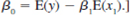 In the simple regression model under MLR.1 through MLR.4, we argued that the slope estimator, 1 , is consistent for ?1. Using show that plim . [You need to use the consistency of 1 and the law of large numbers, along with the fact that