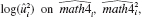 Use the data in MEAP00_01.RAW to answer this question. <blockquote> (i) Estimate the model math4 = ?<span class=sub>0</span> + ?<span class=sub>1</span>unch + ?<span class=sub>2</span>log(enroll) + ?<span class=sub>3</span>log(exppp) + u by OLS and obtain the usual standard errors and the fully robust standard errors. How do they generally compare? (ii) Apply the special case of the White test for heteroskedasticity. What is the value of the F test? What do you conclude? (iii) Obtain g. as the fitted values from the regression where are the OLS fitted values and the û<span class=sub>i</span> are the OLS residuals. Let Use the ?<span class=sub>i</span> to obtain WLS estimates. Are there big differences with the OLS coefficients? (iv) Obtain the standard errors for WLS that allow misspecification of the variance function. Do these differ much from the usual WLS standard errors? (v) For estimating the effect of spending on math4, does OLS or WLS appear to be more precise? </blockquote>