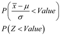     <div class=answer> Normal distribution explains the distribution of population around its mean and variance. It is defined as <i> normal (mean, variance). </i> Thus normal (5, 4) denotes that the mean of distribution is 5 and standard deviation (square root of variance) is 2. The probability under normal distribution is calculated using below formula, here <i>X </i>represents observation value:   The value of probability can be obtained from probability table according to the <i>Z</i> value. 