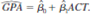  The following table contains the ACT scores and the GPA (grade point average) for eight college students. Grade point average is based on a four-point scale and has been rounded to one digit after the decimal. <table cellspacing=0 cellpadding=0 border=1>    <tbody>     <tr>      <td valign=top> Student </td>      <td valign=top> GPA </td>      <td valign=top> ACT </td>     </tr>     <tr>      <td valign=top> l </td>      <td valign=top> 2.8 </td>      <td valign=top> 21 </td>     </tr>     <tr>      <td valign=top> 2 </td>      <td valign=top> 3.4 </td>      <td valign=top> 24 </td>     </tr>     <tr>      <td valign=top> 3 </td>      <td valign=top> 3.0 </td>      <td valign=top> 26 </td>     </tr>     <tr>      <td valign=top> 4 </td>      <td valign=top> 3.5 </td>      <td valign=top> 27 </td>     </tr>     <tr>      <td valign=top> 5 </td>      <td valign=top> 3.6 </td>      <td valign=top> 29 </td>     </tr>     <tr>      <td valign=top> 6 </td>      <td valign=top> 3.0 </td>      <td valign=top> 25 </td>     </tr>     <tr>      <td valign=top> 7 </td>      <td valign=top> 2.7 </td>      <td valign=top> 25 </td>     </tr>     <tr>      <td valign=top> 8 </td>      <td valign=top> 3.7 </td>      <td valign=top> 30 </td>     </tr>    </tbody>   </table>   <blockquote> (i) Estimate the relationship between GPA and ACT using OLS; that is, obtain the intercept and slope estimates in the equation   Comment on the direction of the relationship. Does the intercept have a useful interpretation here? Explain. How much higher is the GPA predicted to be if the ACT score is increased by five points? (ii) Compute the fitted values and residuals for each observation, and verify that the residuals\ (approximately) sum to zero. (iii) What is the predicted value of GPA when ACT = 20? (iv) How much of the variation in GPA for these eight students is explained by ACT? Explain. </blockquote>   