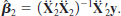  Consider the setup of the Frisch-Waugh Theorem. <blockquote> (i) Using partitioned matrices, show that the first order conditions   &nbsp;can be written as   (ii) Multiply the first set of equations by   &nbsp;and subtract the result from the second set of equations to show that   where   . Conclude that   (iii) Use part (ii) to show that   (iv) Use the fact that M <sub>1</sub> X <sub>1</sub> = 0 to show that the residuals ü from the regression ÿ on   &nbsp;are identical to the residuals ü from the regression y on X <sub>1</sub>, X <sub>2</sub>. [<i>Hint</i>: By definition and the FW theorem,   Now you do the rest.] </blockquote>   