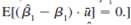  Let   <span class=sub>0</span> and   <span class=sub>l</span> be the OLS intercept and slope estimators, respectively, and let u be the sample average of the errors (not the residuals!). <blockquote> (i) Show that B1 can be written as&= B1 + V. . w.u. where w. = d./SST and d. = x. — x. ==1 w . = 0, to show that B1 and u are uncorrelated. [Hint: You are being asked to show that E[(fi1 — B1) . u] = 0.] (iii) Show that B0 can be written as   .w<span class=sub>i</span>u<span class=sub>i</span> where w<span class=sub>i</span>=d<span class=sub>i</span>/SST<span class=sub>X</span> and d<span class=sub>i</span>= x<span class=sub>i</span> -   (iv) Use parts (i) along with   to show that   <span class=sub>1</span> and   are uncorrelated. [Hint: You are being asked to show that   (iii) show that   <span class=sub>0</span> can be written as   (iv). Use parts (ii) and (iii) to show that   (v) Do the algebra to simplify the expression in part (iv) to equation (2.58). [Hint:   </blockquote>   