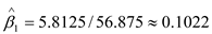     <div class=answer> To estimate the relationship between ACT scores and the GPA for eight college students, do the following calculations: Let     and   Then using the given data,   Then from the given regression model, find the estimated value of slope and intercept. Slope will be:   From the equation,       Thus, regression model can be written as:   with n =8 The intercept does not have a useful interpretation because <i>ACT </i>is not close to zero for the population of interest. If <i>ACT </i>is 5 points higher, increases by .1022(5) = .511. 