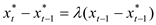     <div class=answer> (i) Here in this problem, the given equation is as follows:   The given economic model leads to an econometric model with a lagged dependent variable relating   to the expected value of   , say   , where the expectation is based on all observed information at time   . When this equation is lagged one time once, multiply it by   , and subtract it from the equation to get the new equation as follows:   Now, the given equation in the problem is as follows:   , where   Rewrite the above equation as follows:   Apply the above equation in the first equation to obtain the below equation as follows:   Hence, the above mentioned two equations imply the required equation. 