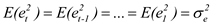     <div class=answer> When   follows the random walk, for all     It is assumed that   is independent and identically distributed with   and   This also implies: a)     b)     , for all   c)   It is also assumed that the initial value   is independent of   for all   . The equation   can also be written as   . Assume   , thus,   