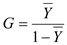     <div class=answer> It is given that a natural estimator of <i> ? </i>is <i>G.</i> <i> </i> <i>   </i> 