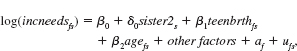 Suppose that, for one semester, you can collect the following data on a random sample of college juniors and seniors for each class taken: a standardized final exam score, percentage of lectures attended, a dummy variable indicating whether the class is within the student's major, cumulative grade point average prior to the start of the semester, and SAT score. <blockquote> (i) Why would you classify this data set as a cluster sample? Roughly, how many observations would you expect for the typical student? (ii) Write a model, similar to equation, that explains final exam performance in terms of attendance and the other characteristics. Use s to subscript student and c to subscript class. Which variables do not change within a student? (iii) If you pool all of the data and use OLS, what are you assuming about unobserved student characteristics that affect performance and attendance rate? What roles do SAT score and prior GPA play in this regard? (iv) If you think SAT score and prior GPA do not adequately capture student ability, how would you estimate the effect of attendance on final exam performance? </blockquote> Equation