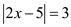     <div class=answer> Consider the equation:     Thus, the solutions are   