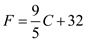     <div class=answer> Consider the following data: The equation   gives the relationship between temperatures measured in degrees Celsius and degrees Fahrenheit. We know that a temperature at or below   is “freezing”. Let us represent the corresponding “freezing” Celsius temperature using an inequality. The temperature is at or below freezing point if   , and   . Substituting   for <i>F</i>, gives   