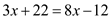     <div class=answer> Consider the equation   . Let us solve this equation for <i>x</i> algebraically and graphically. First solve this equation algebraically.   Add 12 to both sides.     Subtract   from both sides.     Divide both sides by 5.   Thus, the algebraic solution of the equation   is   . 