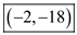     <div class=answer> Consider the equation,   (a) Need to find the vertex of the equation: Recall, A quartic equation   is a parabola with its vertex at the point   The equation   can be written as,     Common out 2   To perfect square add and subtract 4       Multiply with 2 Compare the equation   with the equation     Hence the vertex is   