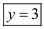     <div class=answer> Consider the equation of the function   For each real value of <i>x</i> greater than or equal to 2 there are two outputs; one of the output is 3 + a real value and the other is 3   the same real value Thus for each value of <i>x</i> the two corresponding values lie at an equal distance on either sides of the line   Hence the function is symmetric about the line   