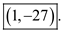     <div class=answer> Consider the quadratic function:     Change the function   to the form   Factor out 3 from     Add and subtract 1 to express first three terms in parentheses as a perfect square.   The equation   is in the form of   with   The vertex coordinates of   is   Therefore, the vertex coordinates of   is   