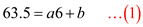     <div class=answer> The percent of high school smokers is modeled by linear model   Where   represents number of years after 1991 Consider the following data points for this data are   The function   has the form     Each data point has form   The following equation getting from the date point   is   The following equation getting from the date point   is   