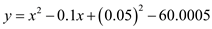     <div class=answer> Consider the quadratic equation,   (a) Need to find the vertex of the quadratic function   Recall, A quartic equation   is a parabola with its vertex at the point   The equation   can be written as,         Compare the equation   with the equation     Hence the vertex is   