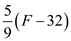     <div class=answer> Consider the following data: The equation   gives the relationship between temperatures measured in degrees Celsius and degrees Fahrenheit. We know that a temperature at or above   is “boiling”. Let us represent the corresponding “boiling” Celsius temperature using an inequality. The temperature is at or above boiling point if   , and   . Substituting   for <i>C</i>, gives   