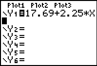     <div class=answer> Consider the model   where t is the number of years after 1980 a) Sketch the graph of the function   is as follows: Use calculator TI-84Plus to sketch the graph Press   And enter the function     