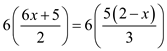     <div class=answer> Consider the equation   . Let us solve this equation for <i>x</i> algebraically and graphically. First solve this equation algebraically.   The least common denominator of 2 and 3 is 6. So, multiply both sides by 6.     Remove parentheses using the distributive property.     Add   to both sides.     Subtract 15 from both sides.     Divide both sides by 28.   Thus, the algebraic solution of the equation   is   . 