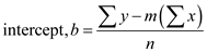     <div class=answer> Consider the following table of data: <table style=border-collapse:collapse; border=1>     <tbody>      <tr>       <td> <i>x</i> </td>       <td> 1 </td>       <td> 3 </td>       <td> 6 </td>       <td> 8 </td>       <td> 10 </td>      </tr>      <tr>       <td> <i>y</i> </td>       <td> -9 </td>       <td> -1 </td>       <td> 5 </td>       <td> 12 </td>       <td> 18 </td>      </tr>     </tbody>    </table> To find the linear function that is the best fit for the data in the table. The best fit line associated with the <i>n</i> points has the form   , Where,   , and   <i>-</i>   Here,       