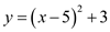     <div class=answer> Consider the quadratic function:     The function   is in the form   with   The vertex coordinates of   is   Therefore, the vertex coordinates of   is   
