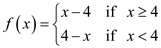     <div class=answer> Consider the function:   Need to sketch the graph of the above function. To graph this function, construct a table of values for each pieces. The below table gives the outputs of the function for some inputs <i>x</i> on the interval   on this interval, the function   is defined by   . Table-1 <table style=border-collapse:collapse; border=1>     <tbody>      <tr>       <td> <i>x</i> </td>       <td> 5 </td>       <td> 6 </td>       <td> 7 </td>      </tr>      <tr>       <td>   </td>       <td> 1 </td>       <td> 2 </td>       <td> 3 </td>      </tr>     </tbody>    </table> 