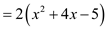     <div class=answer> Consider the equation,   (a) Need to find the vertex of the equation: Recall, A quartic equation   is a parabola with its vertex at the point   The equation   can be written as,     Common out 2   To perfect square add and subtract 4       Multiply with 2 Compare the equation   with the equation     Hence the vertex is   