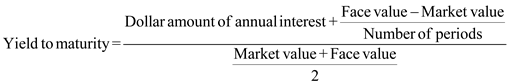     <div class=answer> Current yield is determined by dividend the annual dollar amount of income generated by an investment by the investment’s current market value.   Yield to maturity: Yield to maturity is the rate of return expected on a bond that held by someone until its maturity is known as yield to maturity. It takes into account the relationship among a bond’s maturity value, the time to maturity, the current price, and the dollar amount of interest.   