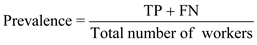     <div class=answer> In epidemiology there are two basic measures of disease frequency are prevalence and incidence. Prevalence of the disease or Prior Probability is the probability of having a disease prior to the diagnostic test.   Where, TP is true positive and FN is false negative Prevalence measures the frequency of the existing disease. There two types of measures that come under prevalence- point and period prevalence. There is no unit for prevalence; however, the time at which people were counted must be recorded always. 