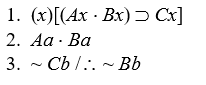 Proving consistency Show that the premises of the arguments below are consistent. - 