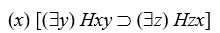 Translations. Letting Hxy = x is heavier than y, translate the following into English (coming as close as possible to colloquial usage): -