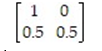 Decide whether or not the transition matrix is regular.   