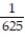 Find the probability of correctly answering the first 5 questions on a multiple choice test if random guesses are made and each question has 4 possible answers. A)    B)    C)    D)   