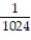 Find the probability of correctly answering the first 5 questions on a multiple choice test if random guesses are made and each question has 4 possible answers. A)    B)    C)    D)   