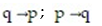 Construct a truth table to decide if the two statements are equivalent: - 