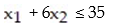 Convert the inequality to a linear equation by adding a slack variable.   A)    B)    C)    D)   