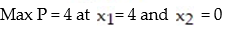 Solve the following linear programming problem using the simplex method:   A)    B)    C)    D)   