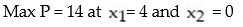 Solve the following linear programming problem using the simplex method:   A)    B)    C)    D)   
