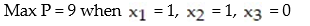 Solve the following linear programming problem using the simplex method:   A)    B)    C)    D)   