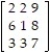 Find the transpose of the matrix: -  A)    B)    C)    D)   