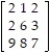 Find the transpose of the matrix: -  A)    B)    C)    D)   