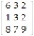 Find the transpose of the matrix: -  A)    B)    C)    D)   
