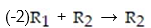 Perform the indicated row operations on the following matrix:    -  A)    B)    C)    D)   