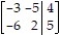 <strong>Perform the indicated row operations on the following matrix: - </strong> A) B) C) D)