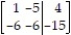 <strong>Perform the indicated row operations on the following matrix: - </strong> A) B) C) D)