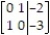 <strong>Only one of the following augmented matrices of a linear system is in a reduced form. Choose the matrix that is in reduced form.</strong> A) B) C) D)