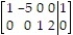 <strong>State whether the matrix is in reduced form or not in reduced form: - </strong> A) Not Reduced Form B) Reduced Form