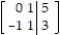 <strong>User row operations to change the matrix to reduced form: - </strong> A) B) C) D)