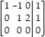 <strong>User row operations to change the matrix to reduced form: - </strong> A) B) C) D)