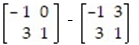 <strong>Perform the operation, if possible: - </strong> A) B) C) D)